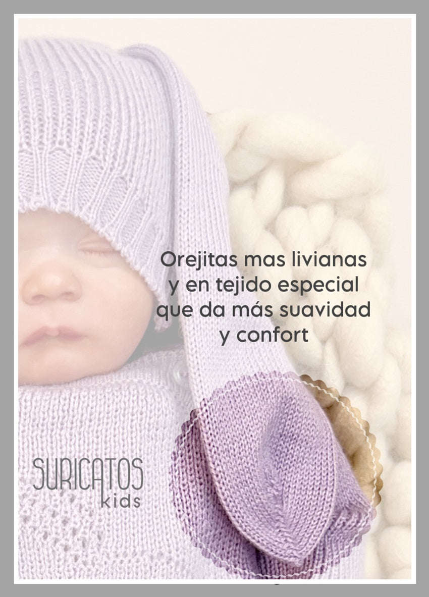 Primera Muda conejo tierno sencillo