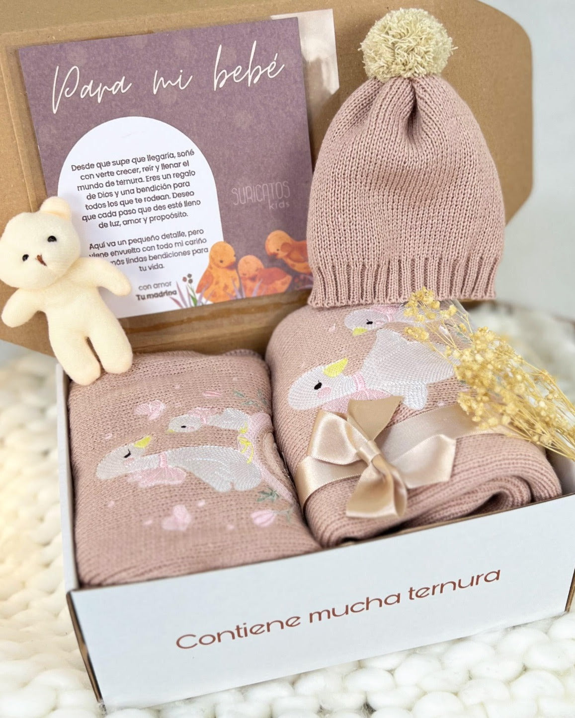 Caja + Tarjeta personalizada